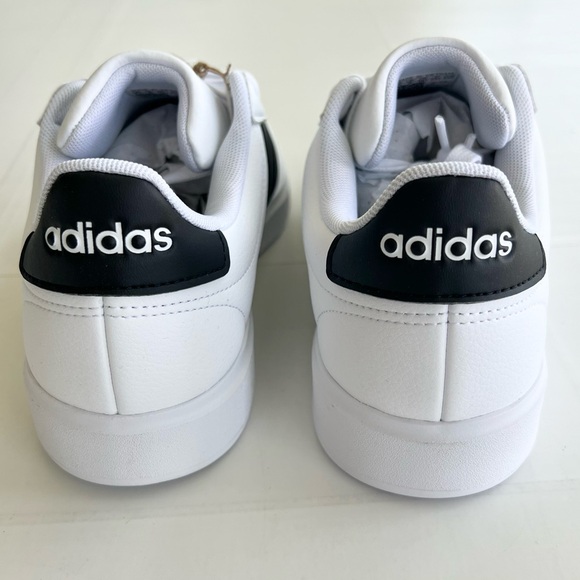 New ADIDAS Grand Court 2.0 Sneaker Shoes Women’s SIZE 7.5 White/Black - Picture 4 of 10